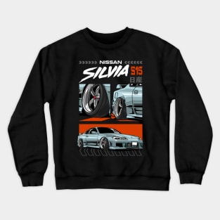 Iconic Silvia S15 Car Crewneck Sweatshirt